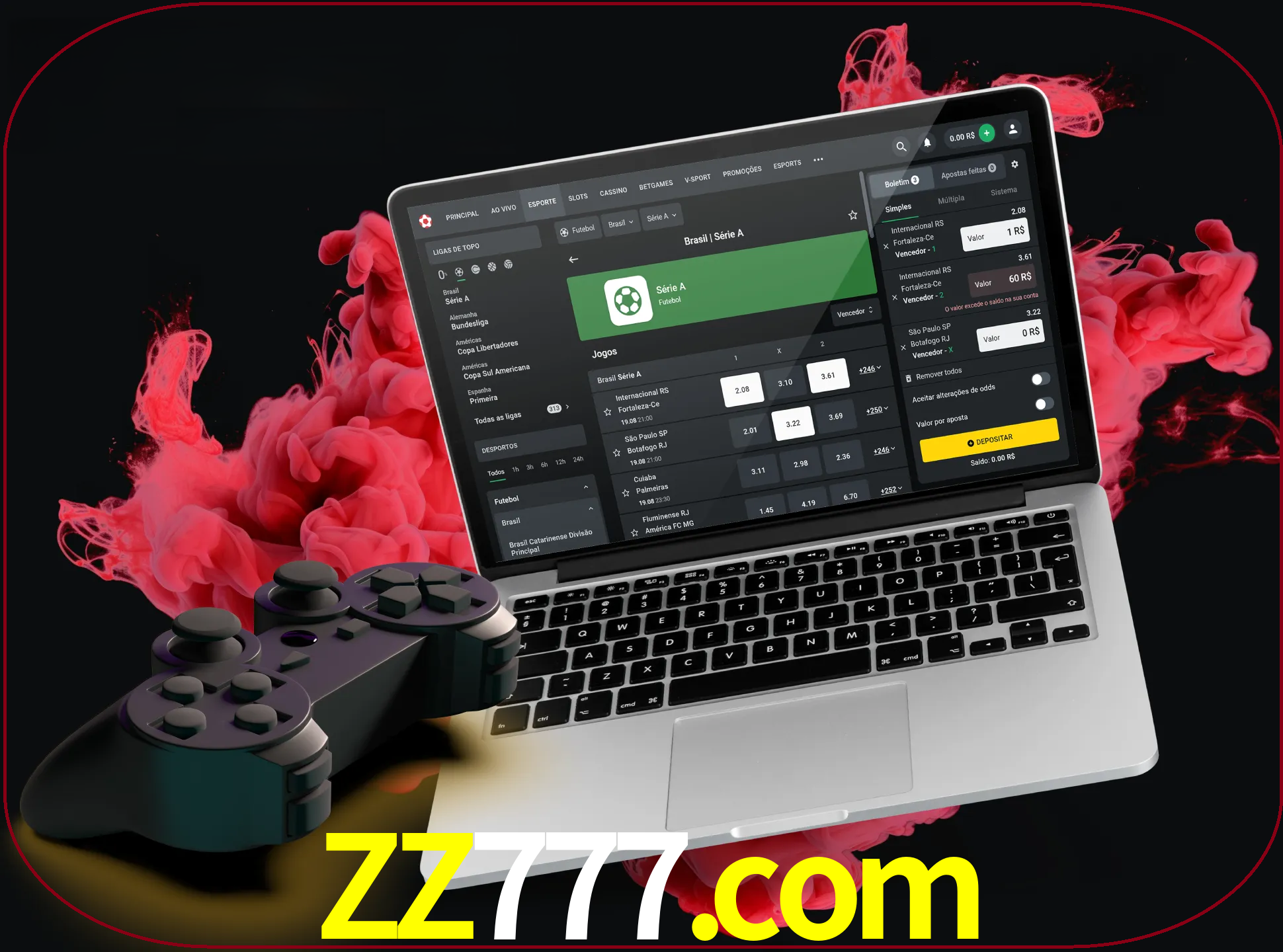 Visite a secção especial de jogos de vídeo em zz777 para descobrir em que jogos pode apostar e ganhar muito dinheiro.