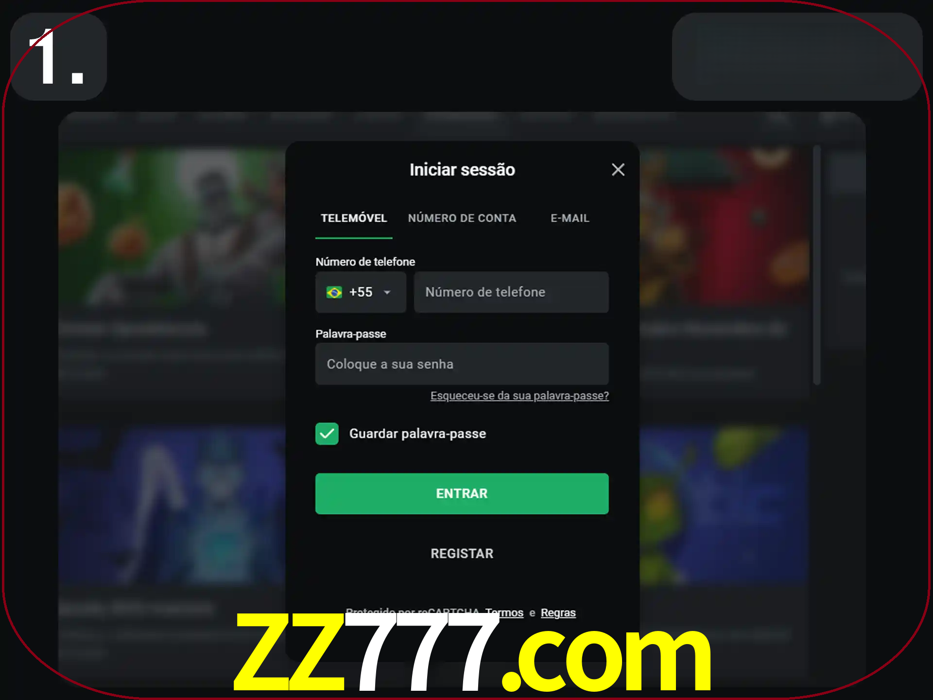 Acesse o site.